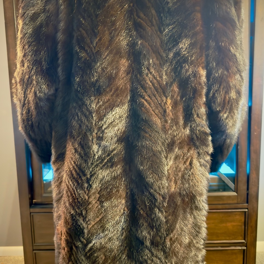 Luxurious Brown Fur Coat